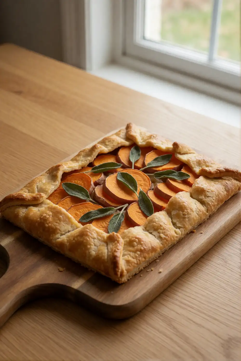 Sweet Potato and Sage Galette