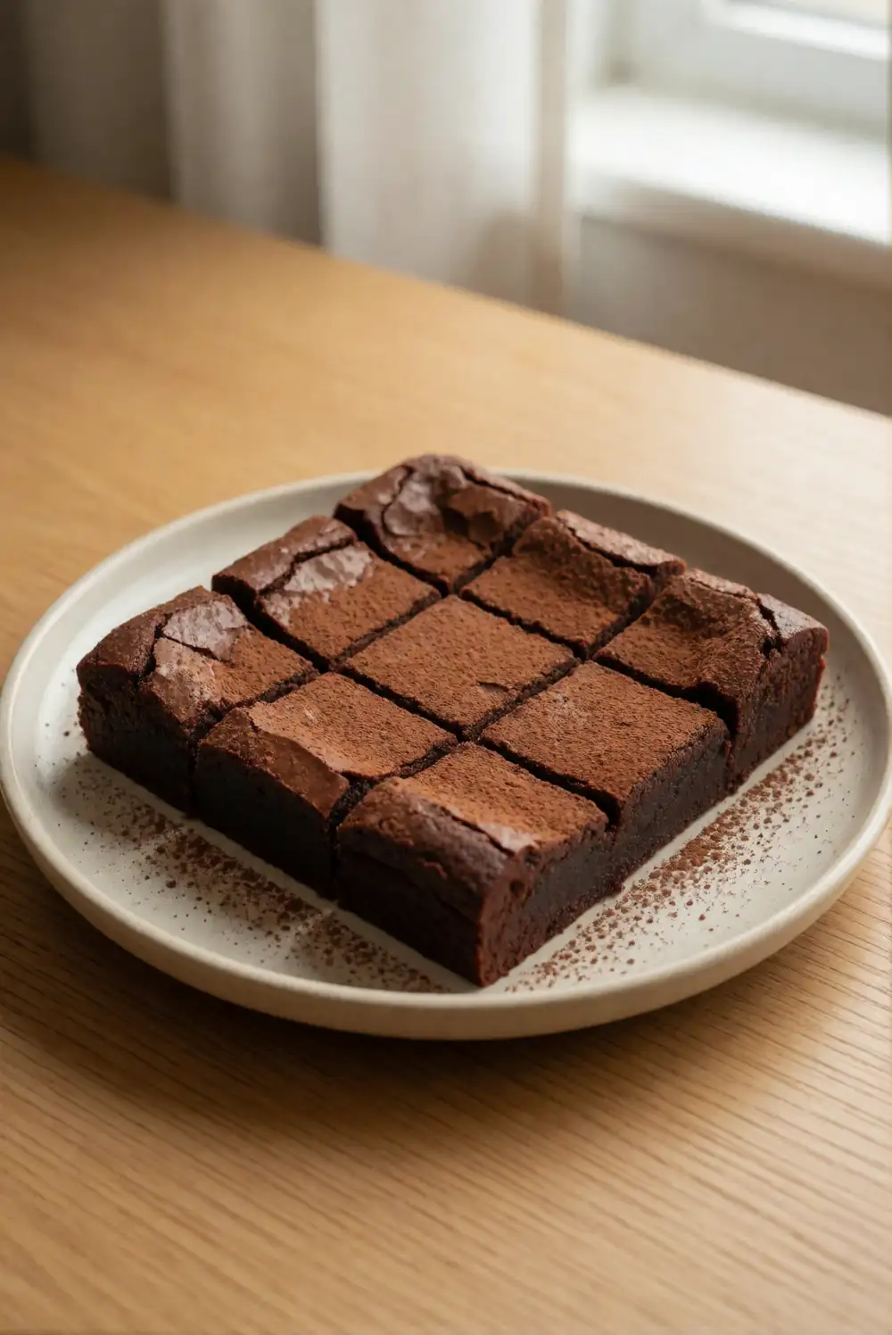 Sweet Potato Brownies with Cocoa and Copper Tones