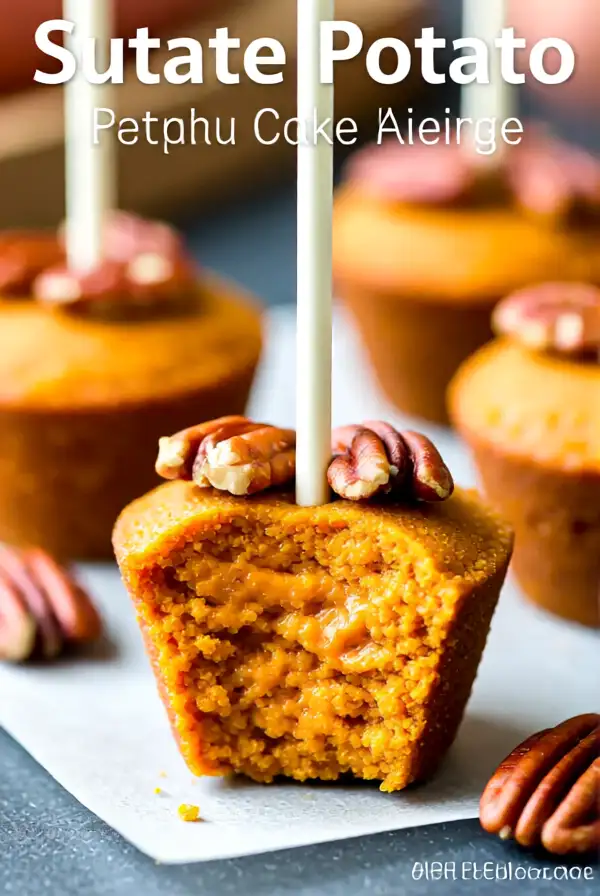 Sweet Potato Cake Pops