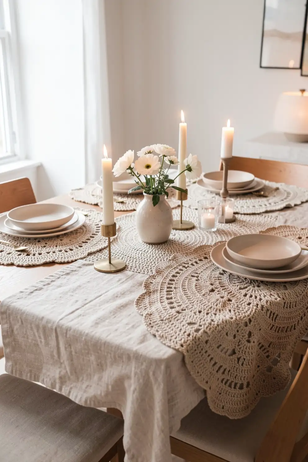 Table Linens With Handmade Elegance