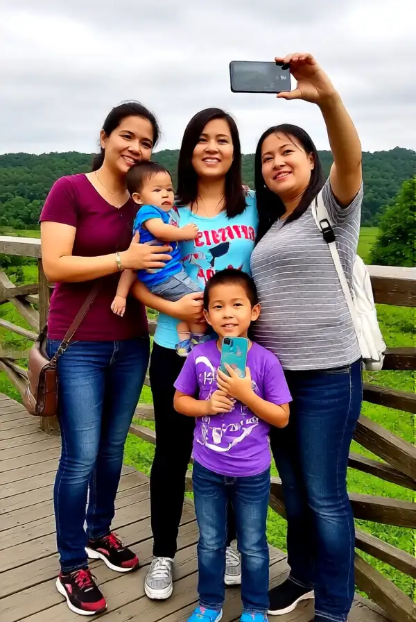 Taking Family Photos