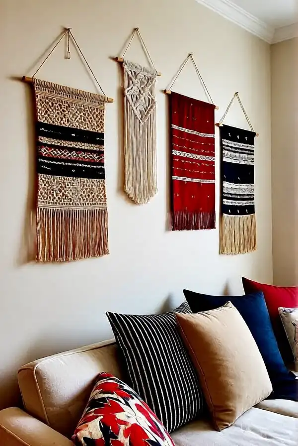 Textile Hangings for Softness and Style