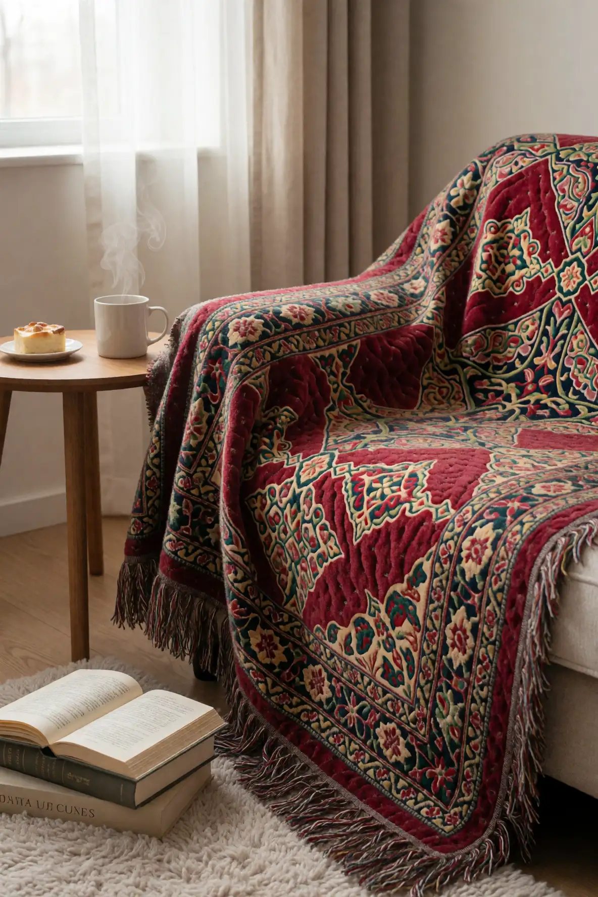 Textured Afghan Blankets