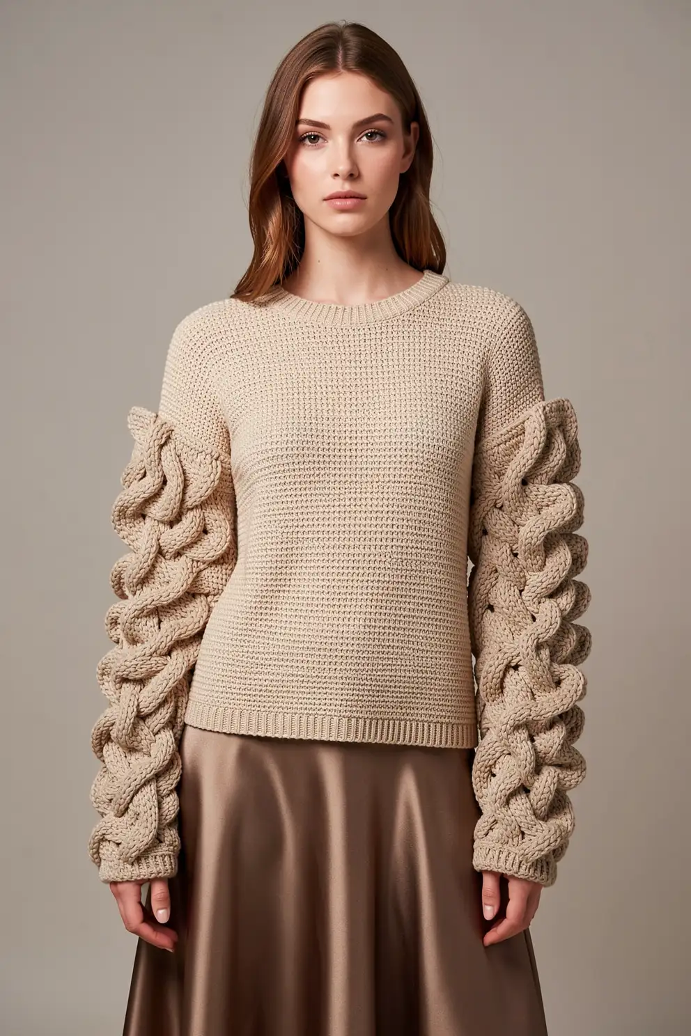 Textured Sleeves for Fashion Forward Impact