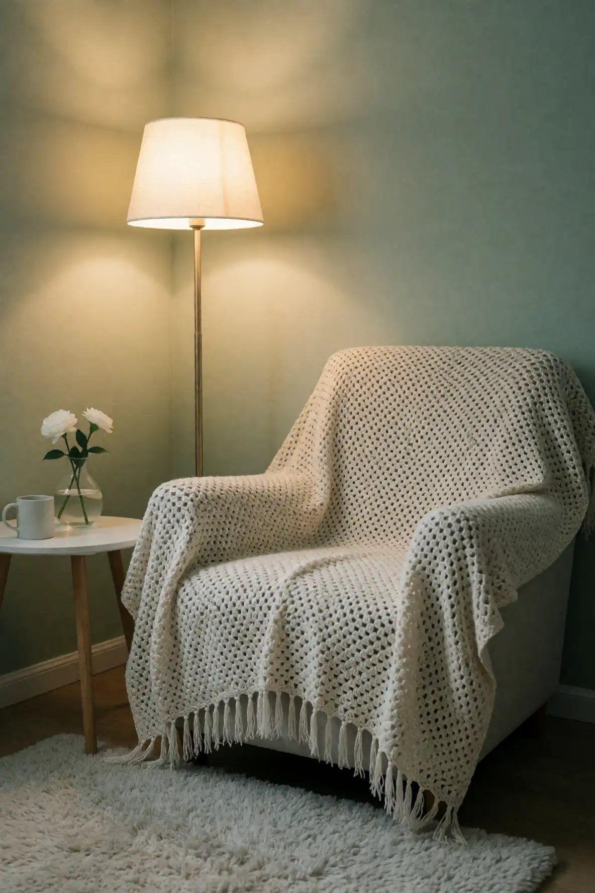 Textured Throws for Calm Reading Corners