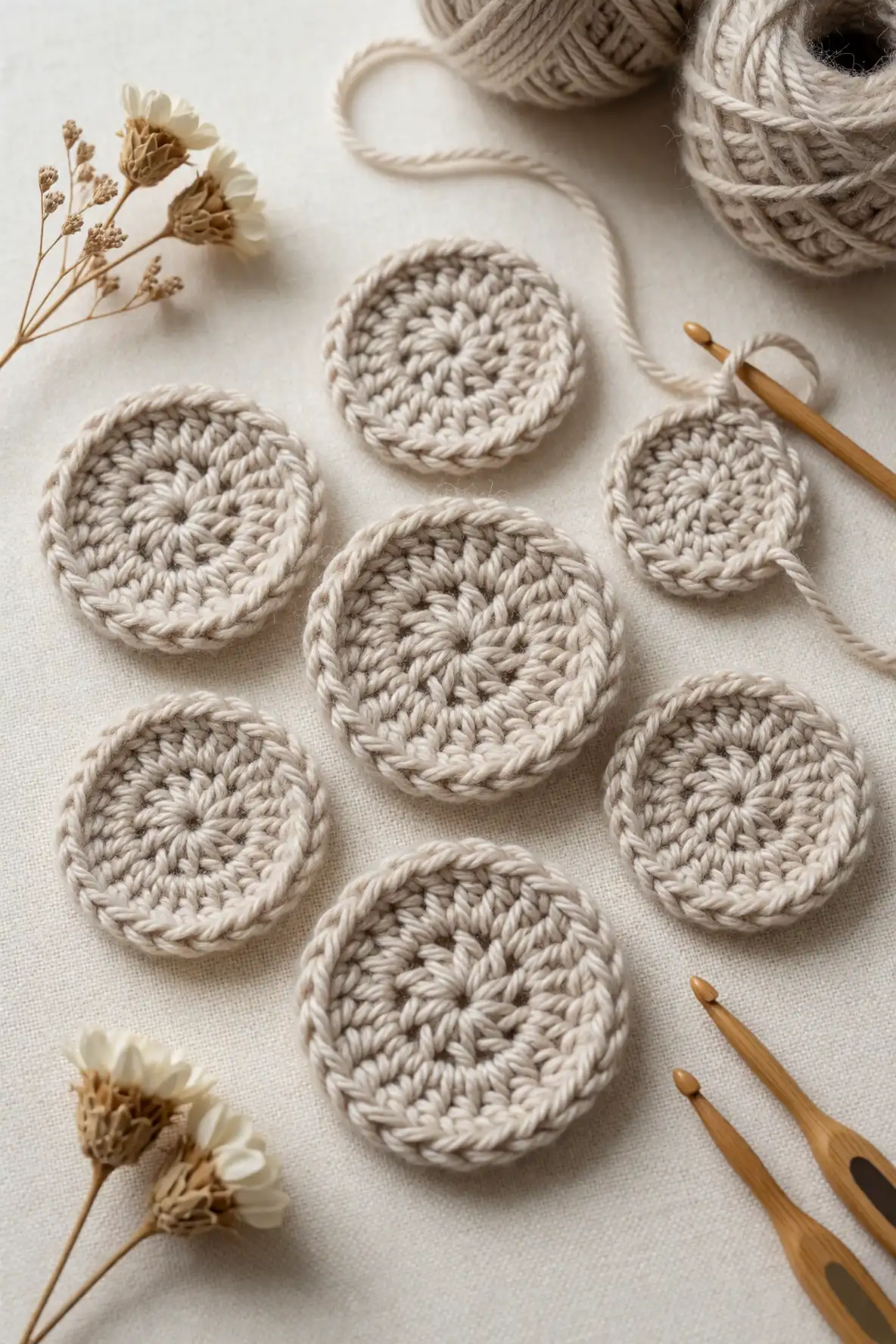 The Look of Raised Crochet Motifs