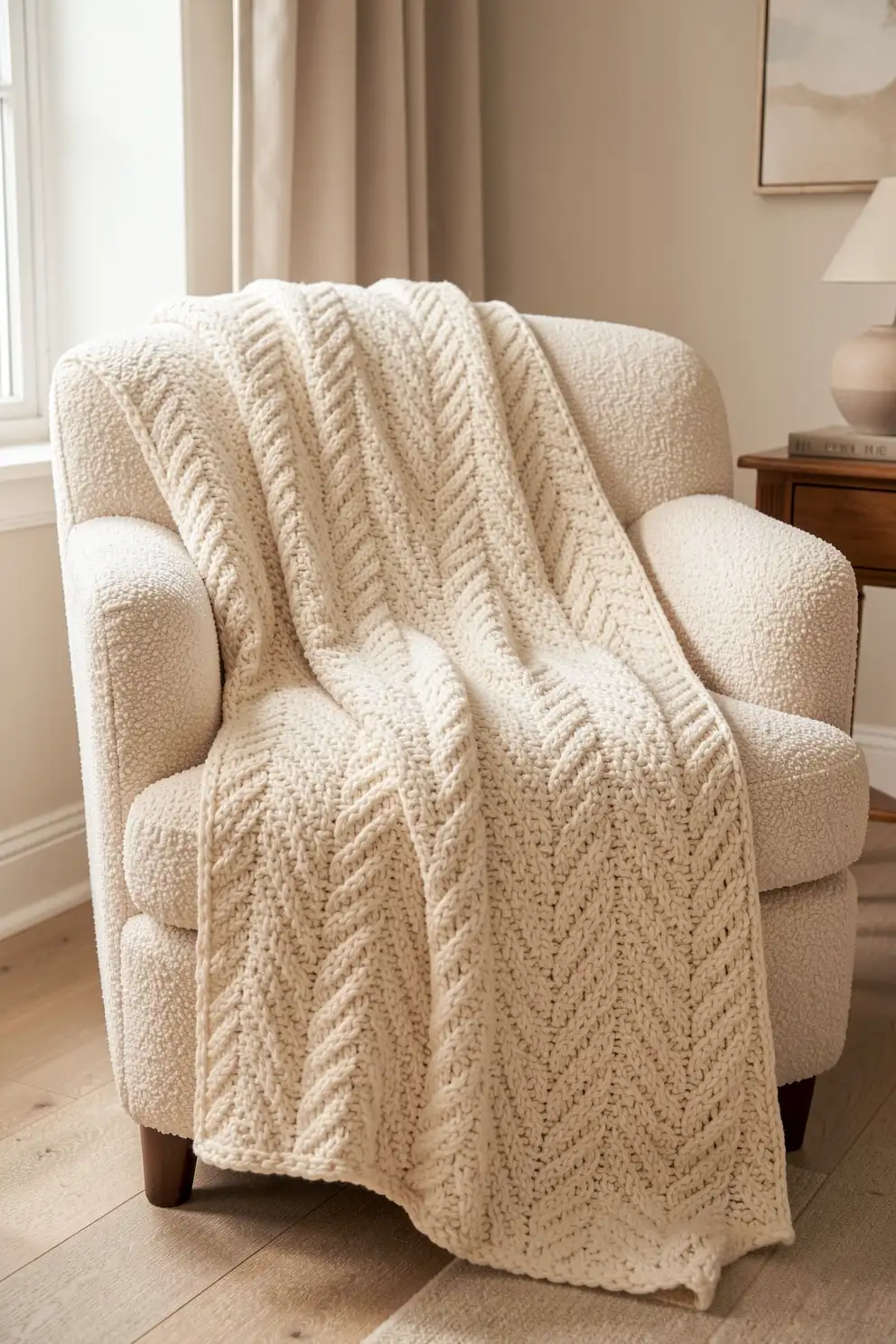 The Soft Luxury Mood of Raised Stitches