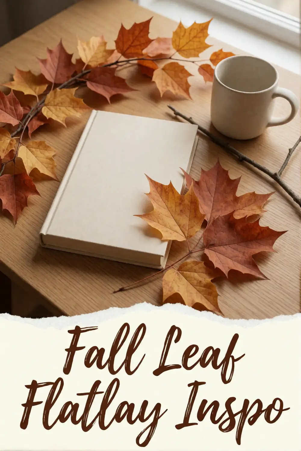 Fall Leaves Flatlay Ideas for Seasonal Styling