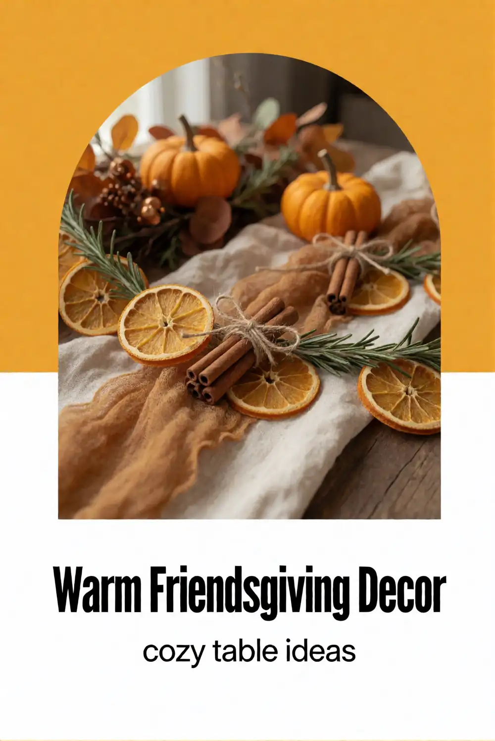 Warm and Welcoming Friendsgiving Decor Ideas