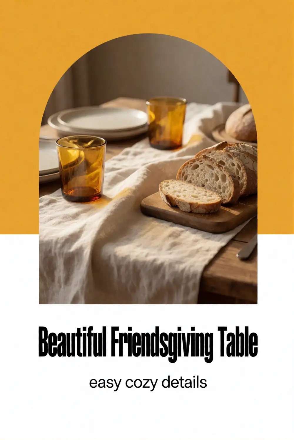 Effortlessly Beautiful Friendsgiving Table Setting Ideas