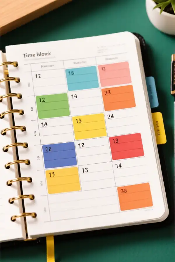 Time Block Your Schedule