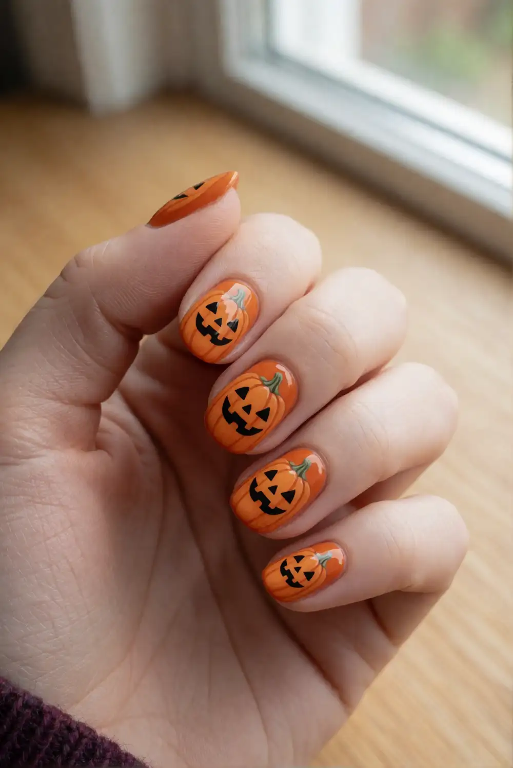 Tiny Jack-o’-Lantern Faces