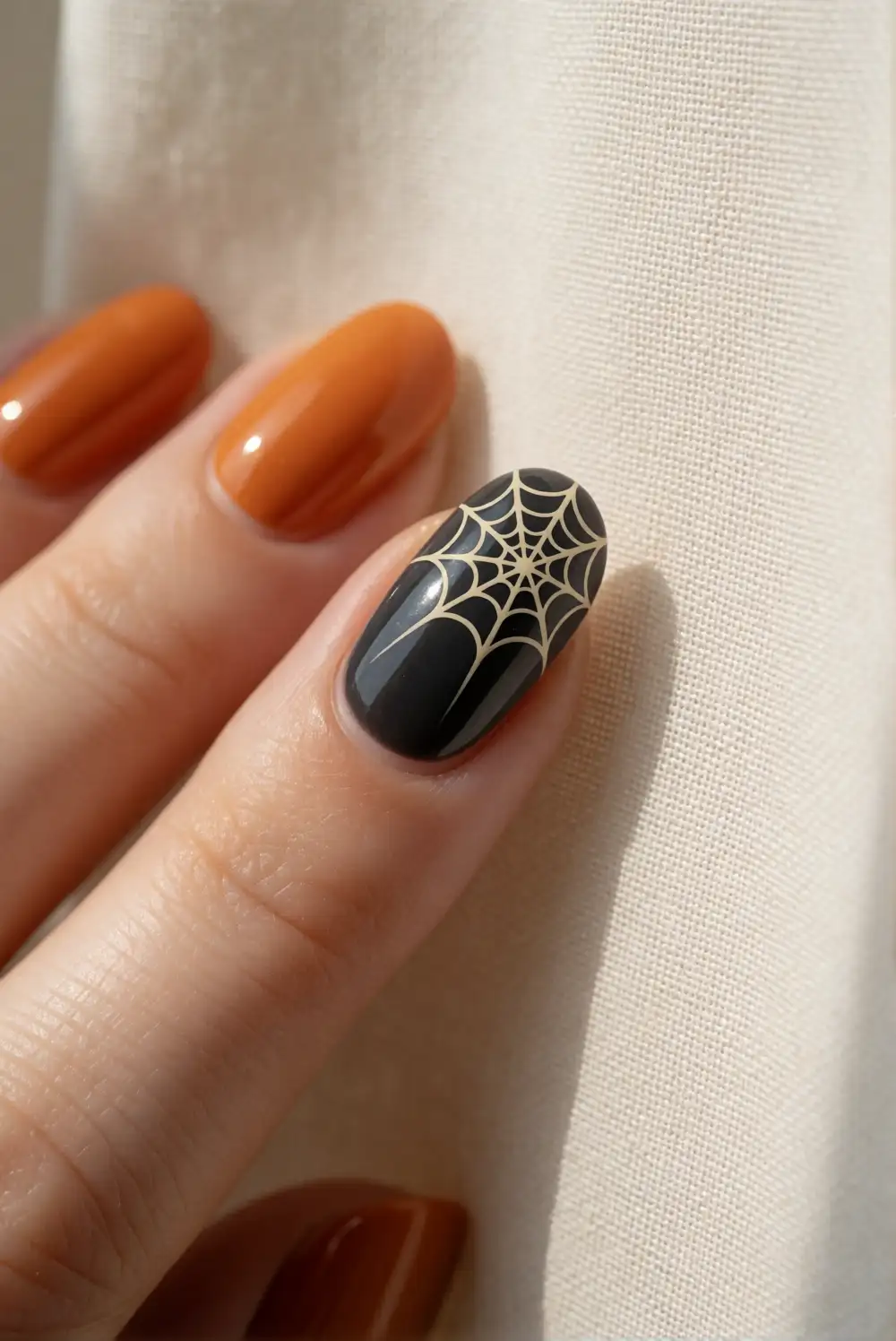 Tiny Spiderweb Corner Detail