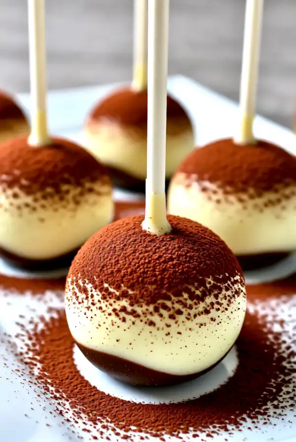 Tiramisu Cake Pops