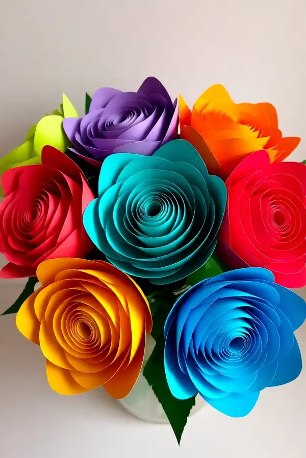 Tissue Paper Flowers
