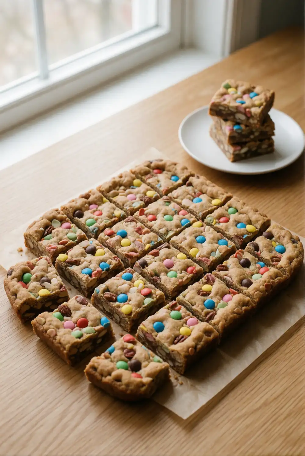 Trail Mix Cookie Bars