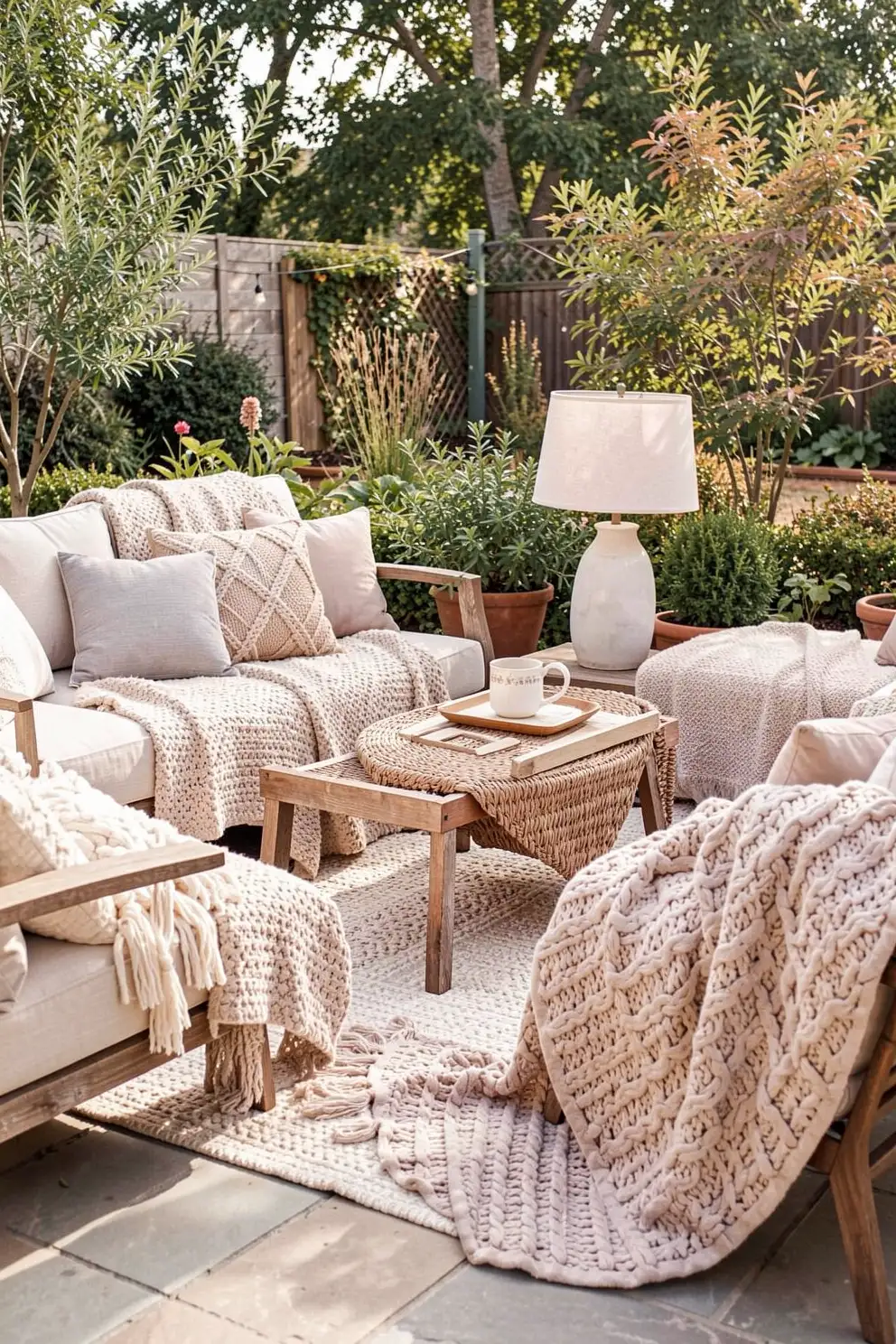 Transforming Outdoor Spaces with Blankets