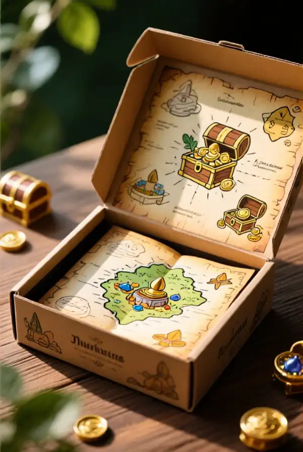 Treasure Map Adventure Trap