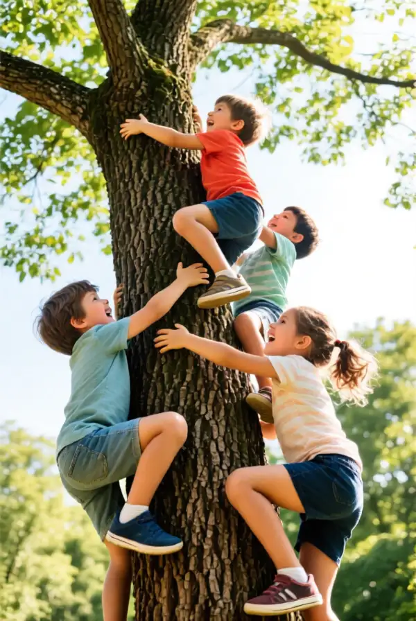 Tree Climbing Fun