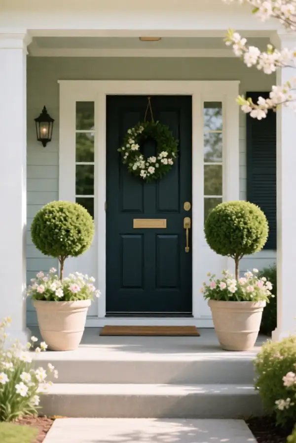 Try a Spring Topiary Look in Pots