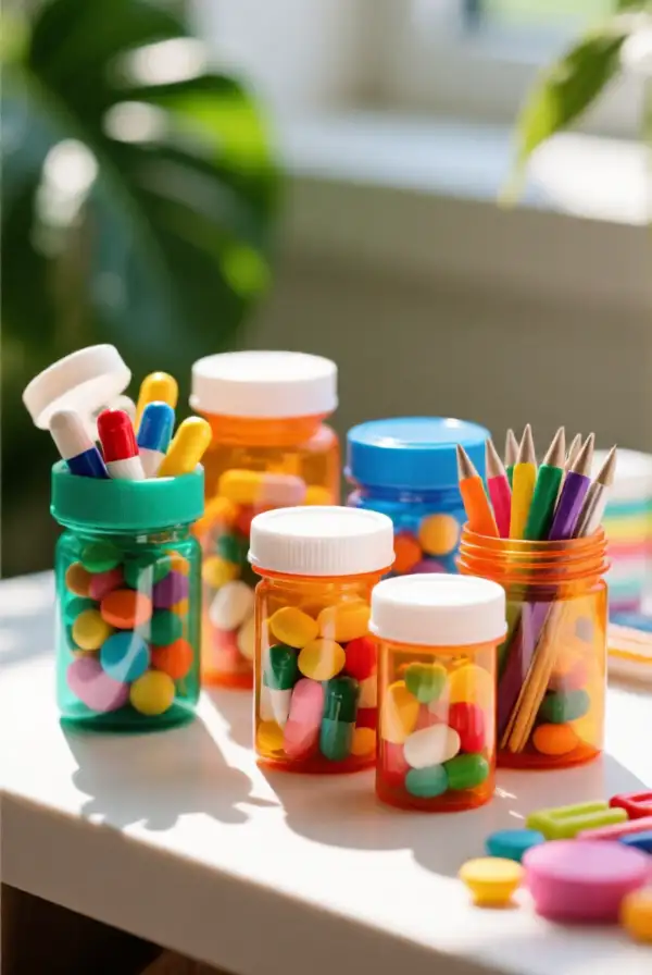 Turn Bottles into Fun Storage Containers