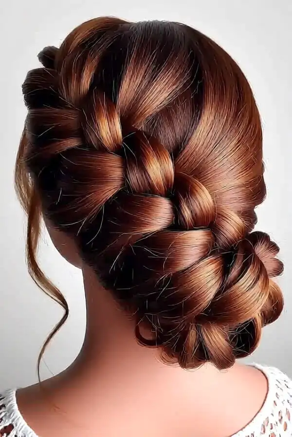 Twisted Crown Braid