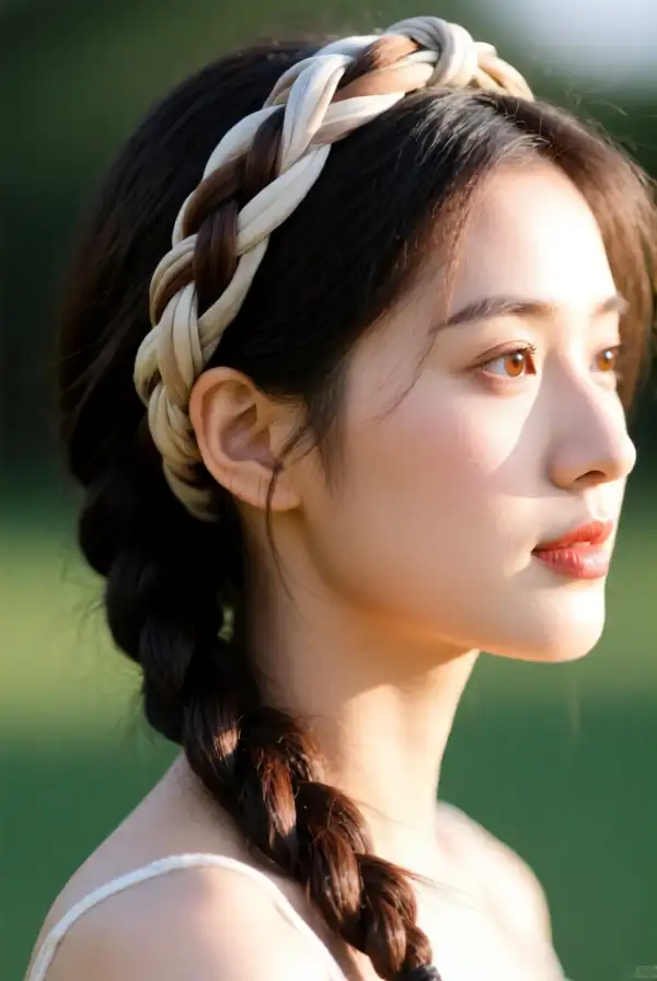 Twisted Headband Braid