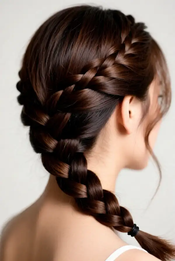Twisted Side Braid