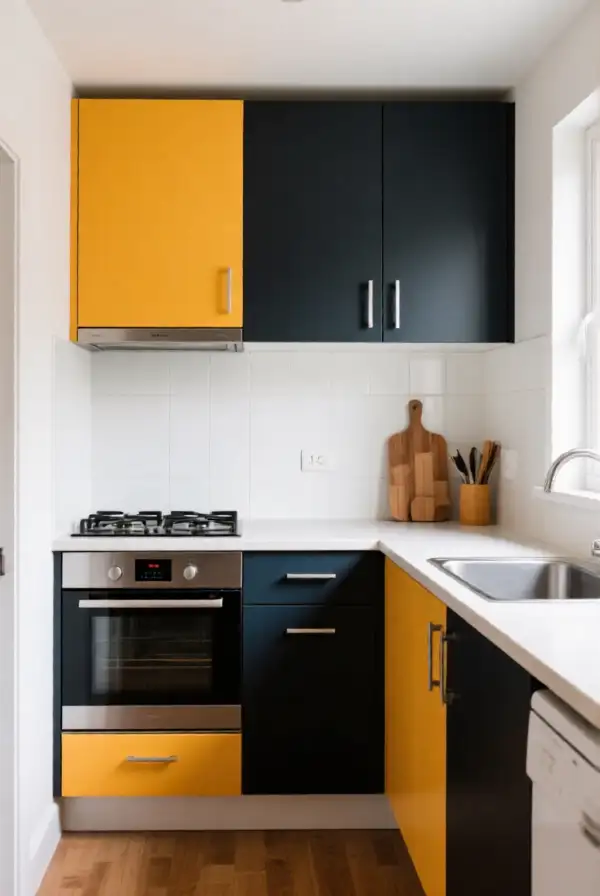 Two-Tone Kitchen Cabinets