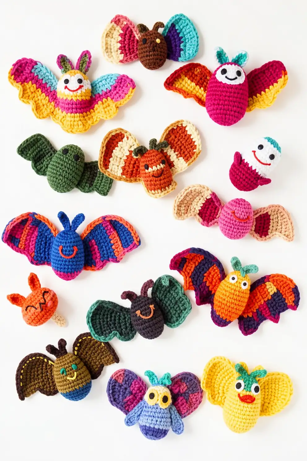Unique Crochet Bat Designs