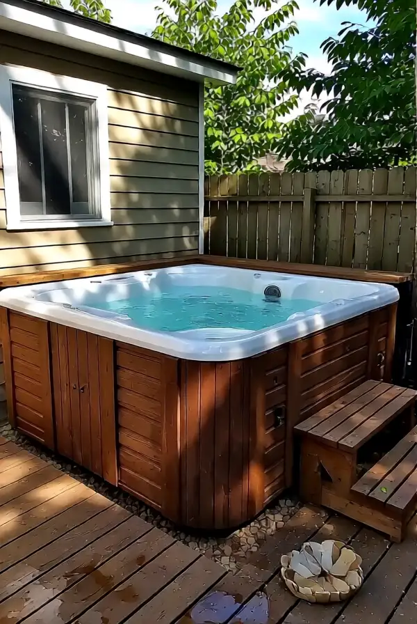 Upcycled Material Jacuzzis