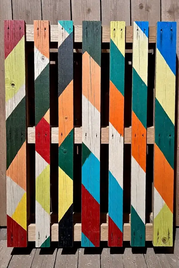 Upcycled Wooden Pallet Art
