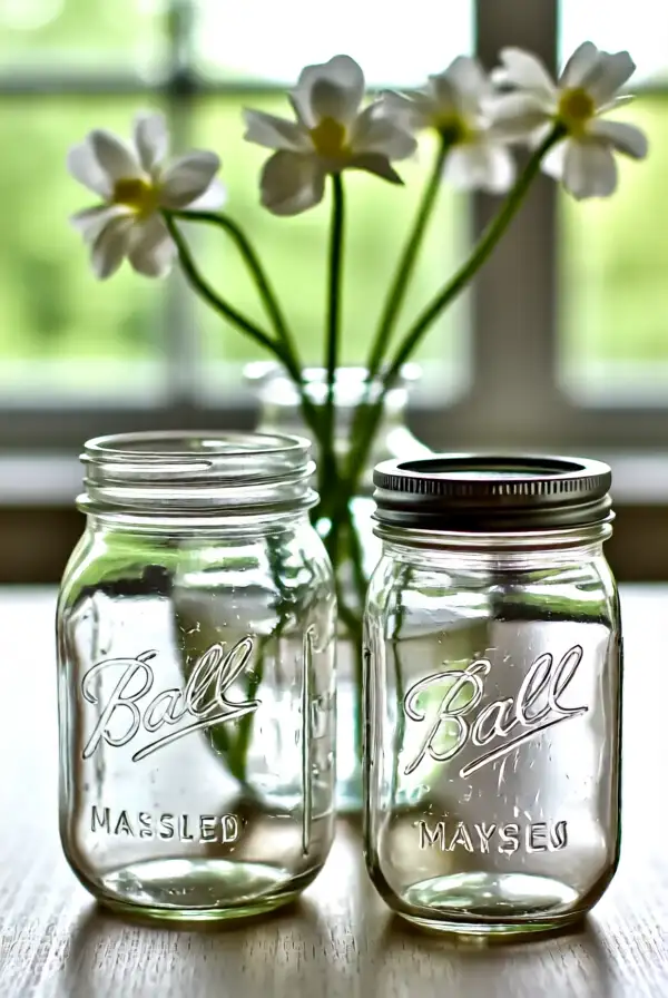 Upcycling Glass Jars for Home Decor