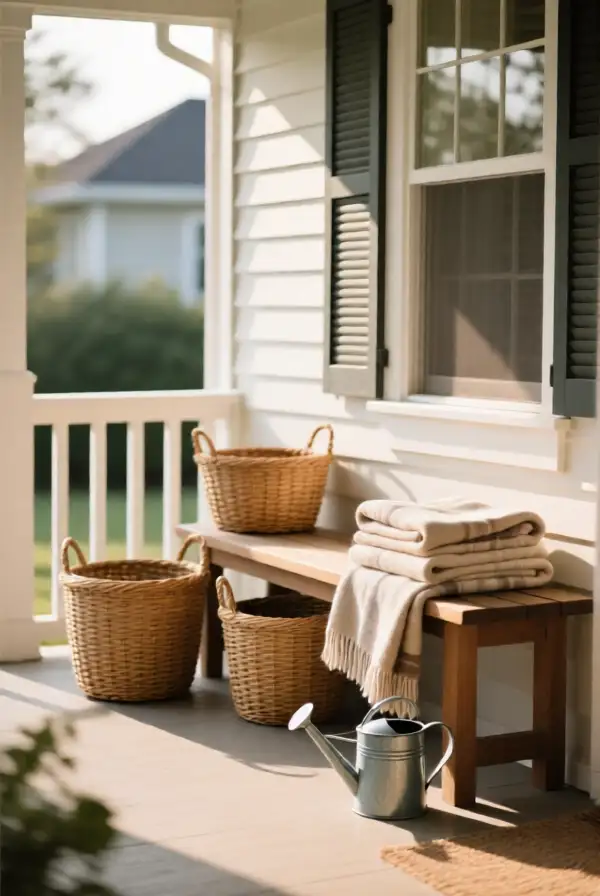 Use Baskets for Easy, Pretty Storage