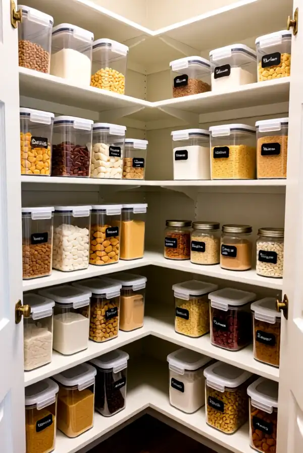 Use Clear Containers for Storage