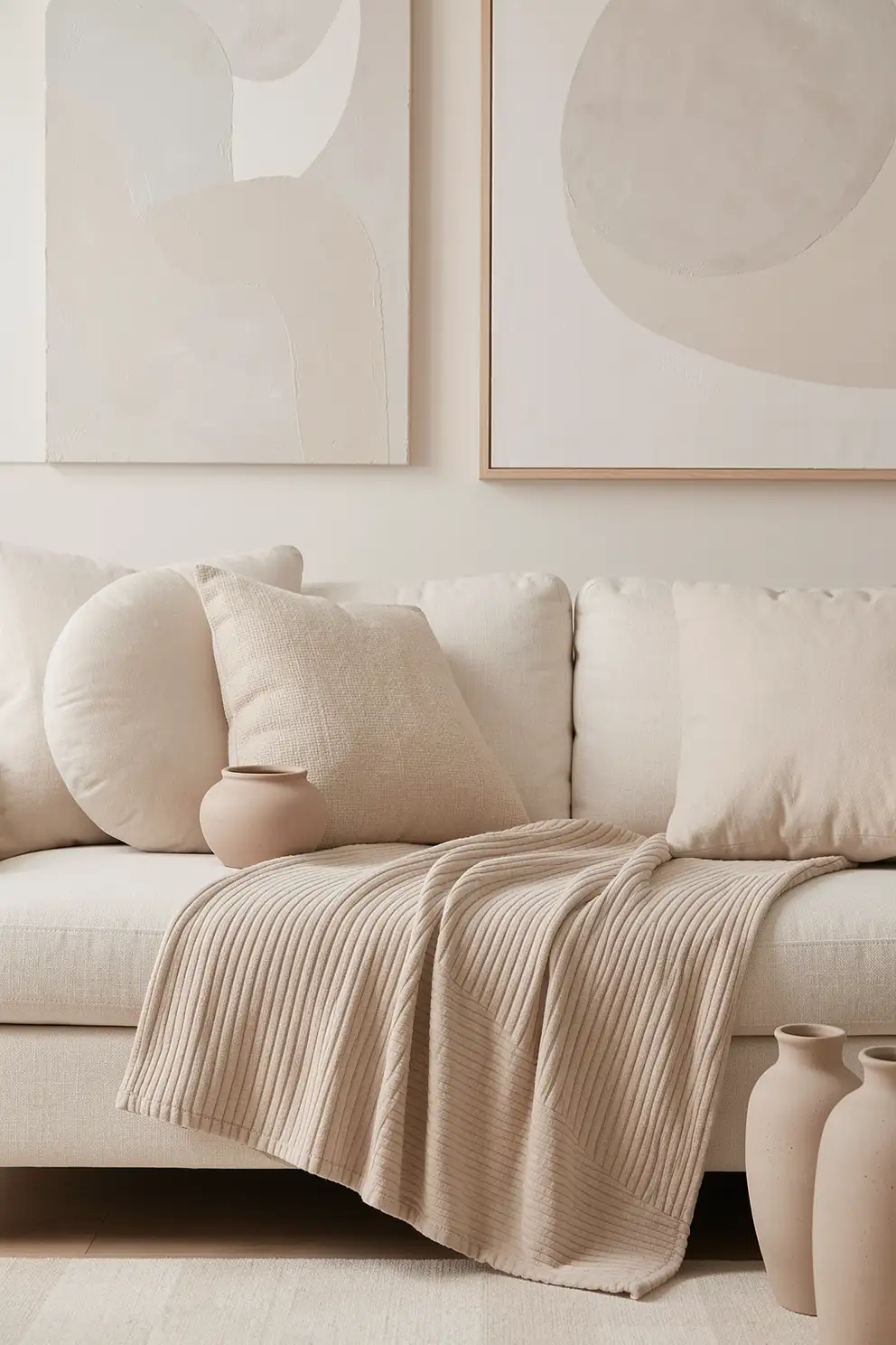 Use Ribbed Textures In Neutral Rooms