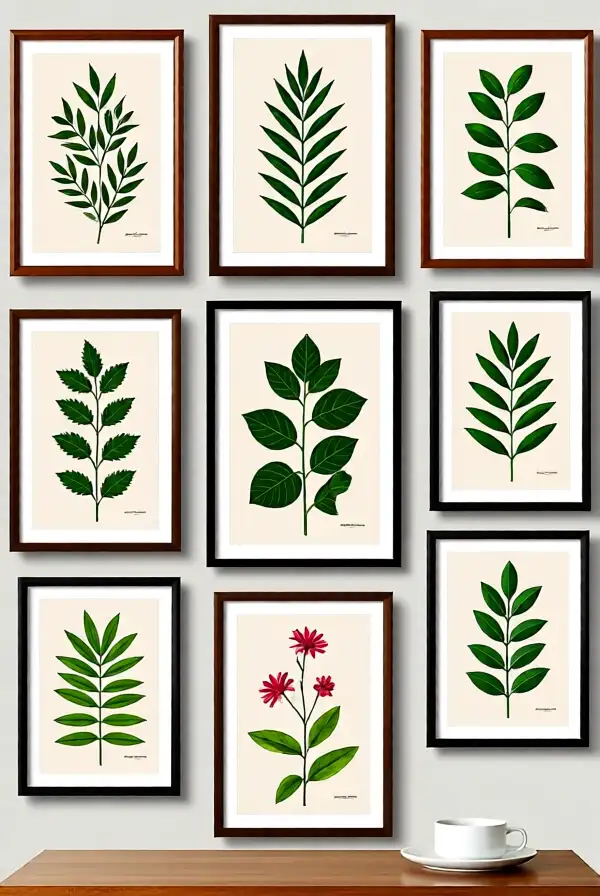 Using Botanical Prints For a Touch of Nature