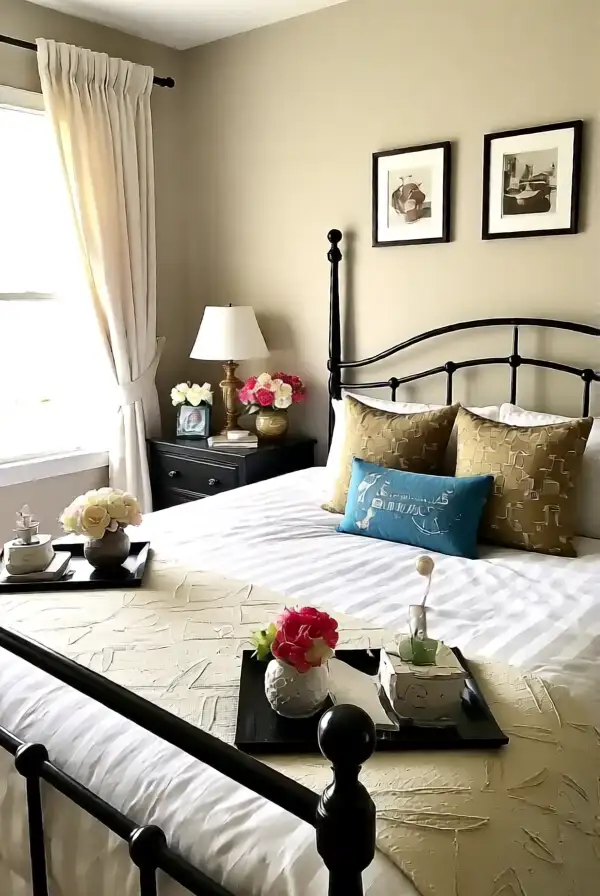 Using Floral Decor Items