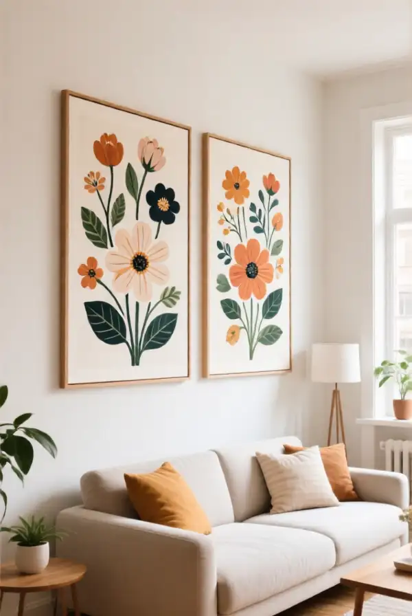 Using Floral Motifs in Artwork