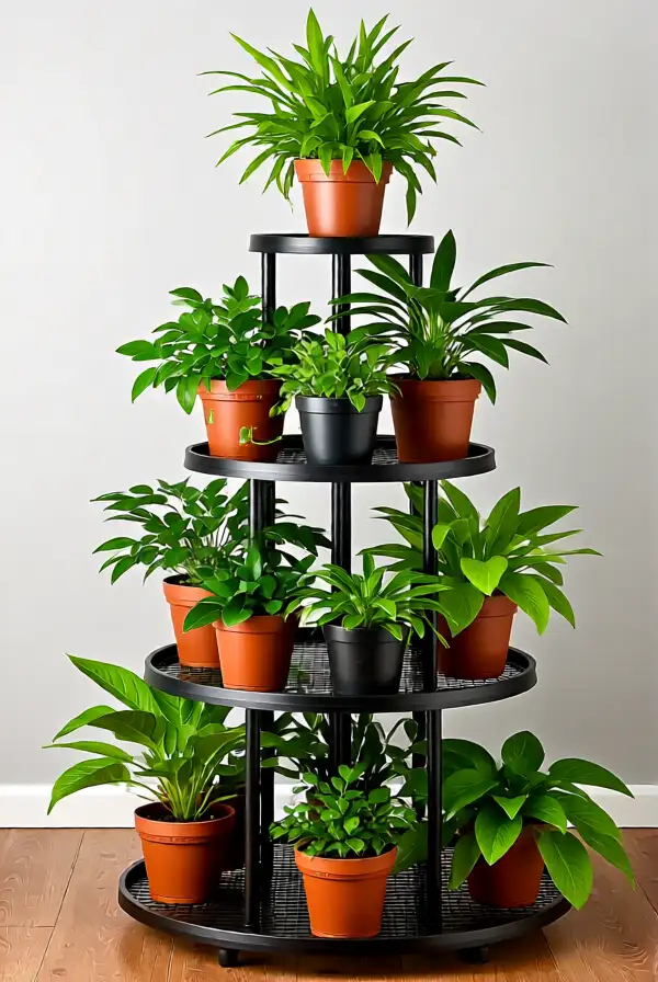 Using Plant Stands for Height Variation