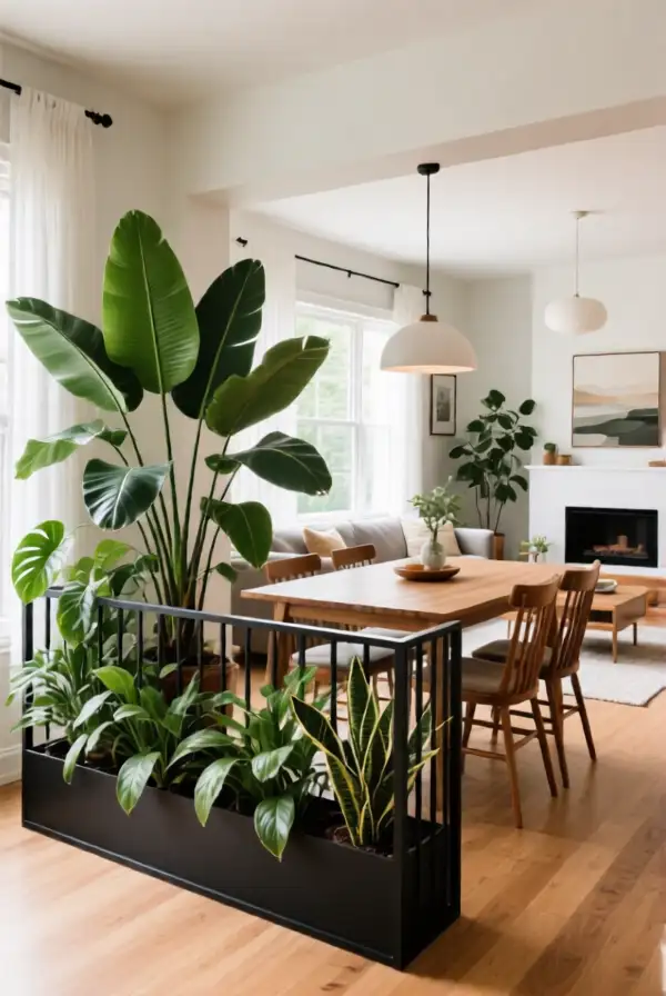 Using Plants for Natural Partitioning