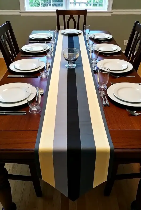 Using Table Runners and Overlays