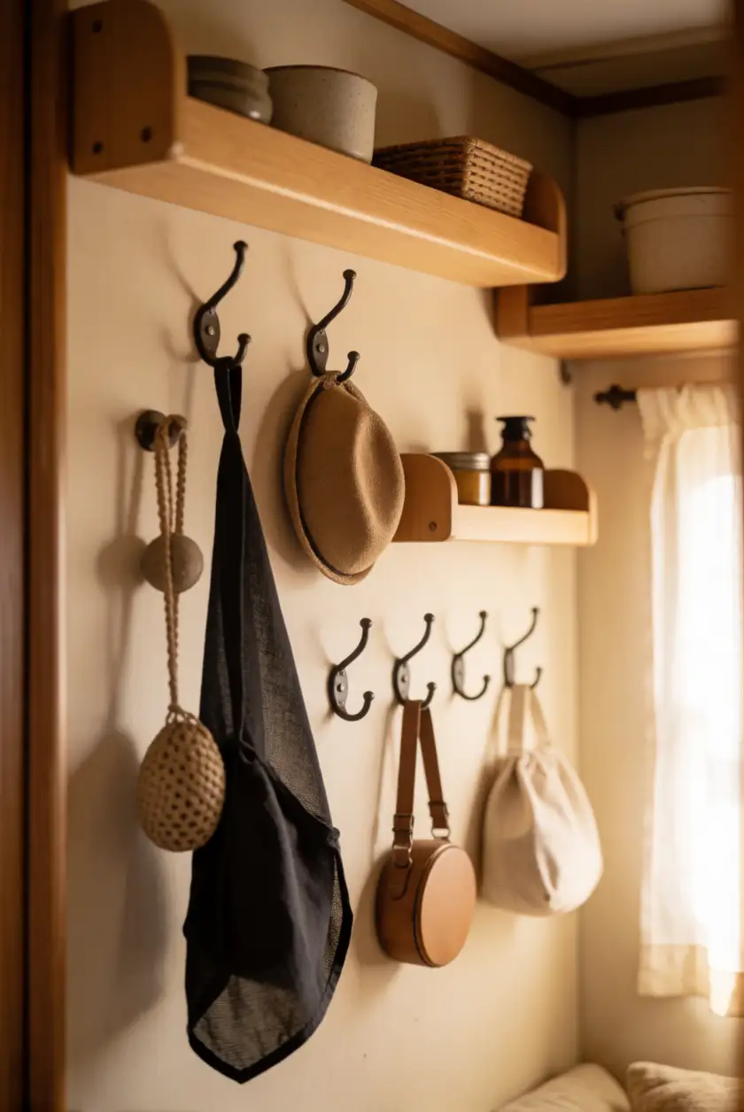 Using the Walls: Vertical Storage