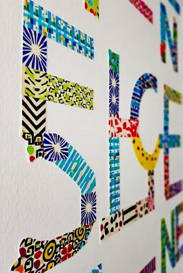 Using Washi Tape for Art