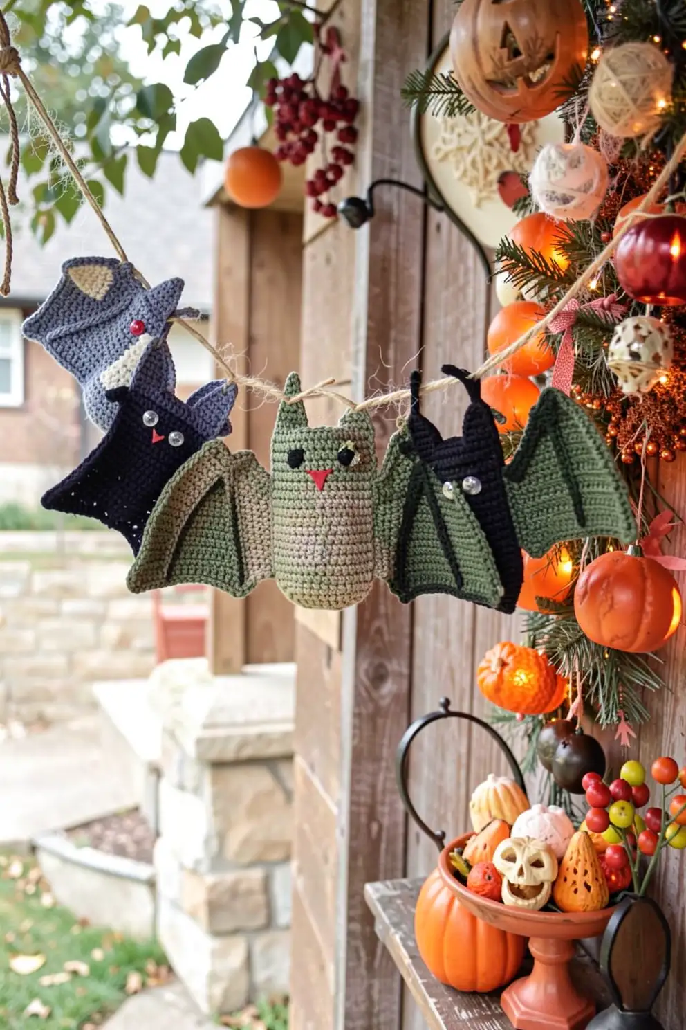 Using Your Bat Garland Beyond Halloween