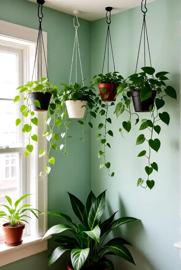 Utilize Hanging Plants