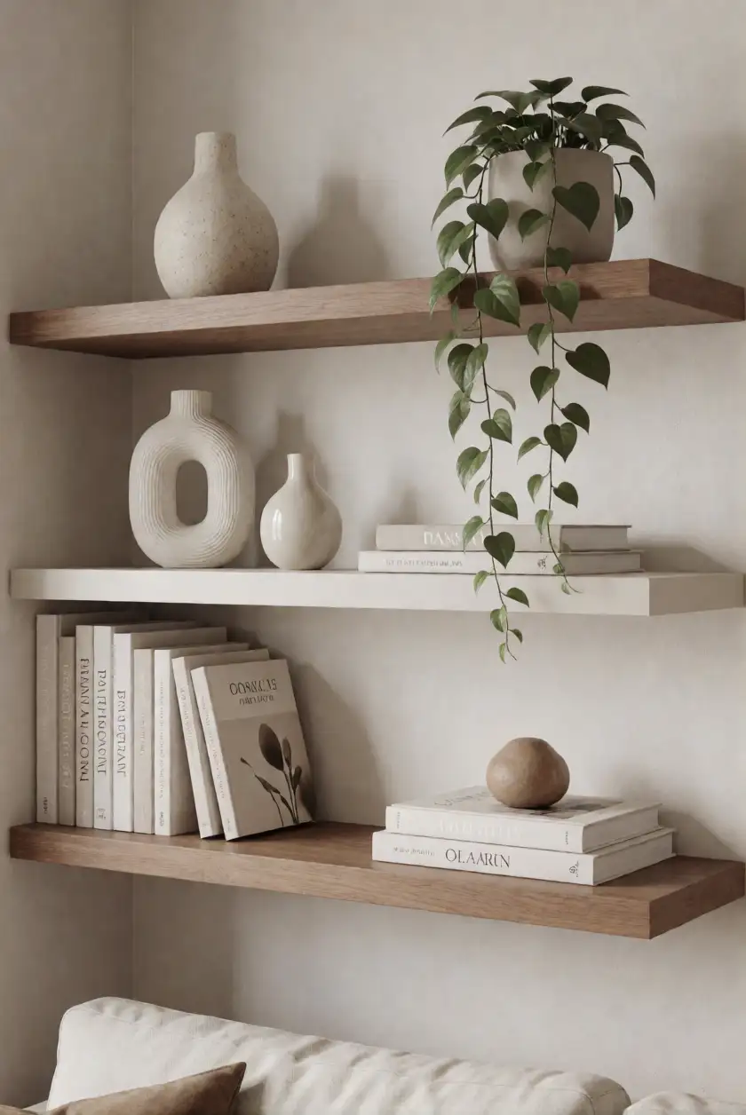 Utilize Stylish Shelving