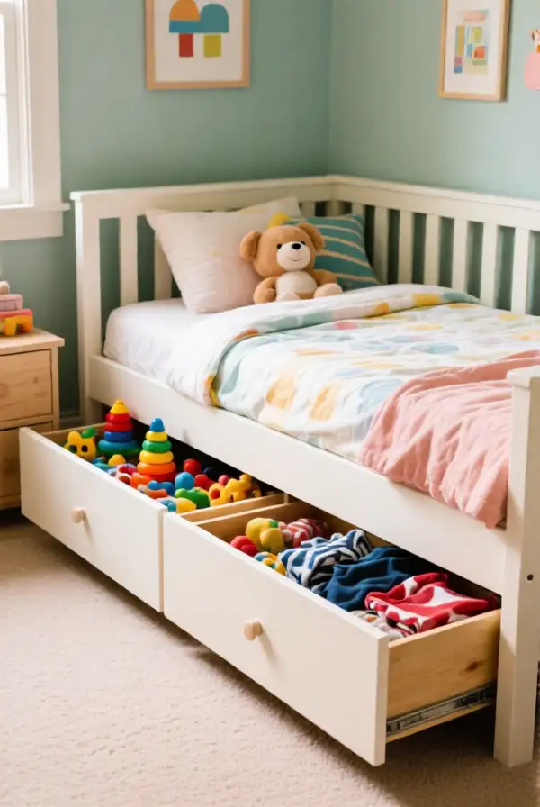 Utilize Under-Bed Storage