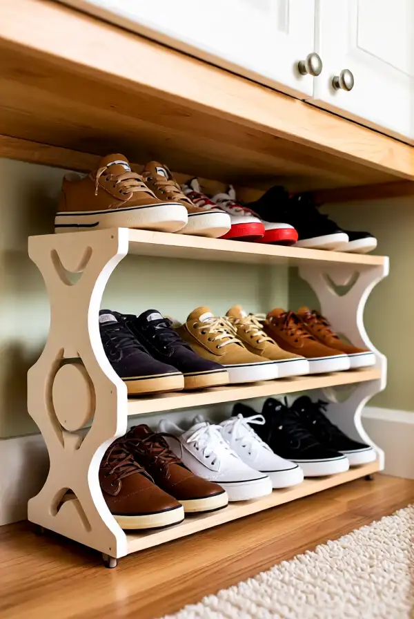Utilize Under-Shelf Storage