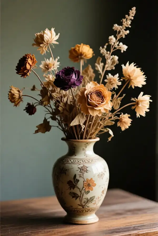 Utilizing Dried Flowers for Seasonal Arrangements